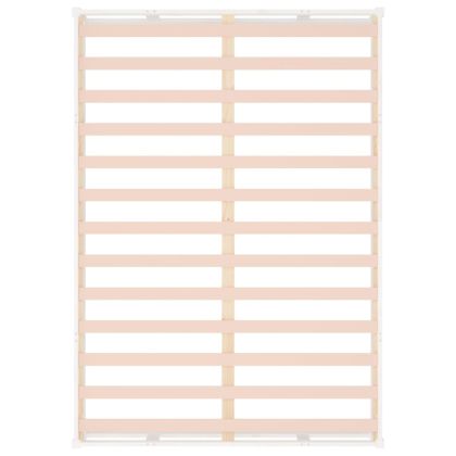 рамка за легло, бяла, 140x200 см, масивно дърво