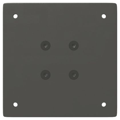 Крака за масичка за кафе, 4 бр., антрацит, 30-32 см, стомана