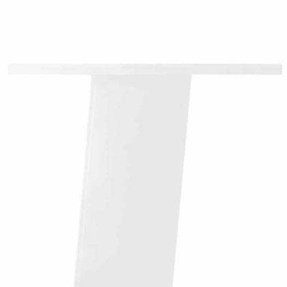 Крака за масичка за кафе, 4 бр., бели, 42 см, стомана