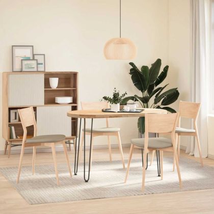 крака тип „фиби“ за конзолни маси, 4 бр., антрацит, 72 см, масивна стомана