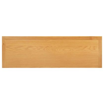 Шкаф с чекмеджета, 105x33,5x73 см, дъбово дърво масив