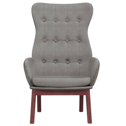 Стол за релакс, светлосив, текстил