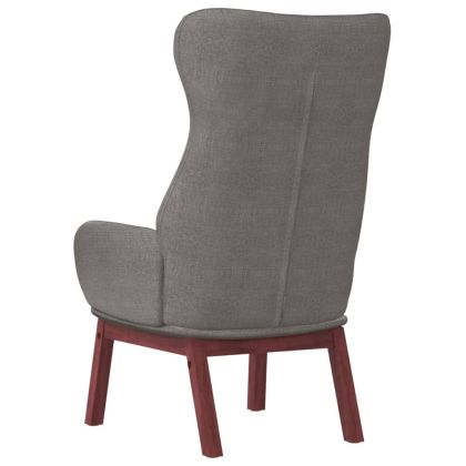 Стол за релакс, светлосив, текстил