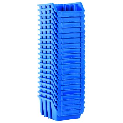 Стифиращи контейнери за съхранение 20 бр сини пластмаса