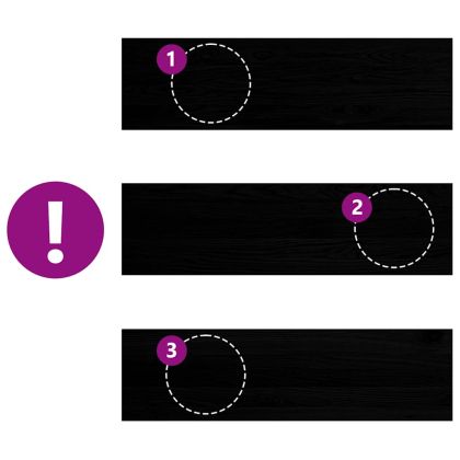 Стълбищни стъпала, 4 бр, тъмнокафяви, 90x25x2 см, дъб масив