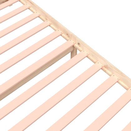 Рамка за легло, масивно дърво, 140х190 см