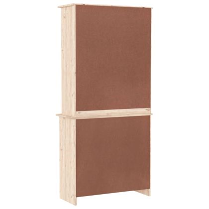 Висок шкаф ALTA, 77x35x165 см, борово дърво масив