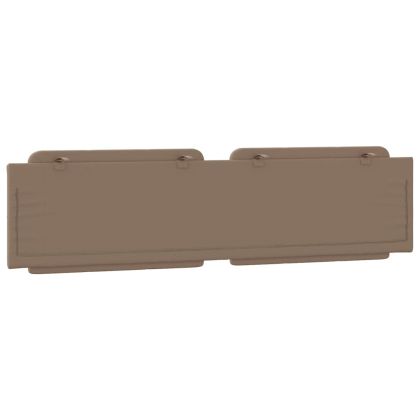 Мека табла за легло Zadar, капучино, 200 см, изкуствена кожа