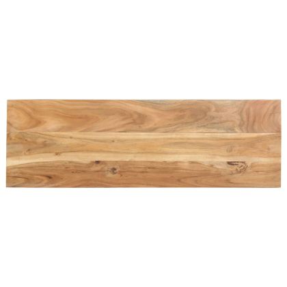 Конзолна маса, 110x35x75 см, акациево дърво масив