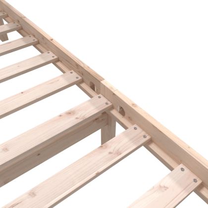 Рамка за легло, бор масив, 100x200 см