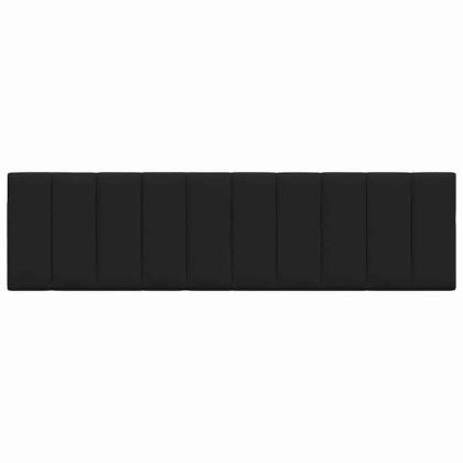 Мека табла за легло Hanko, черна, 180 см, плат