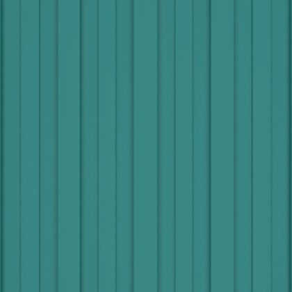 Покривни панели, 12 бр, поцинкована стомана, зелени, 100х45 см