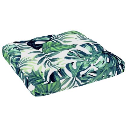 Градинска палетна табуретка кафяво импрегнирано борово дърво