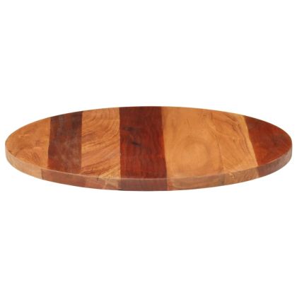 Плот за маса, акациево дърво масив, кръгъл, 25-27 мм, 50 cм