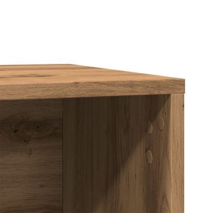 Заграждение за котешка тоалетна 60x40x40 см инженерно дърво