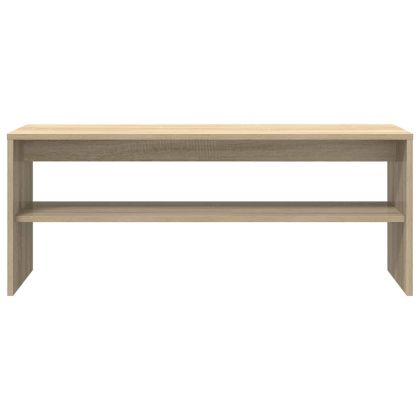 ТВ шкаф, дъб сонома, 100x40x40 см, ПДЧ