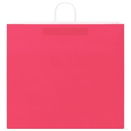 Хартиени торбички 50 бр с дръжки розови 54x15x49 см