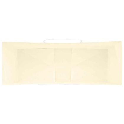 Хартиени торбички 50 бр с дръжки жълти 45x17x48 см