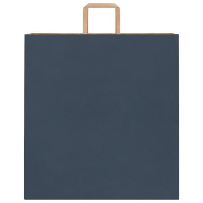 Хартиени торбички 250 бр с дръжки сини 45x17x48 см