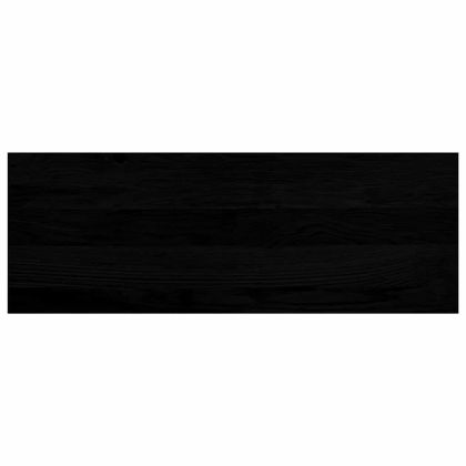 Стълбищни стъпала, 12 бр, тъмнокафяви, 70x25x2 см, дъб масив