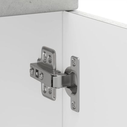 Кухненски шкаф, "Kalmar", бетонно сив, инженерно дърво