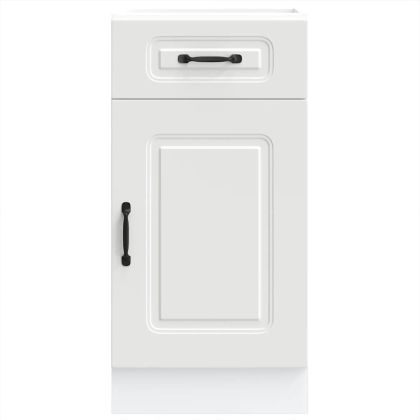 Кухненски шкаф, "Kalmar", бял, инженерно дърво