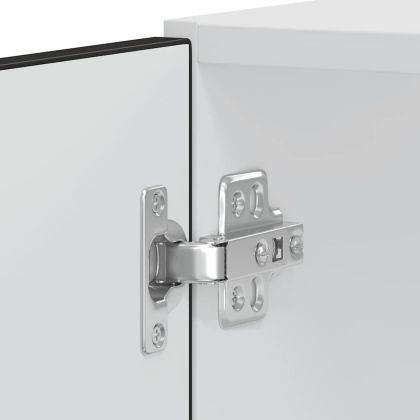 Шкафове за фурна 2 бр. "Lucca" черни, инженерно дърво