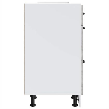 Кухненски шкаф Lucca, сив сонома, инженерна дървесина