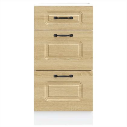 Кухненски шкаф, "Kalmar", дъб сонома, инженерно дърво