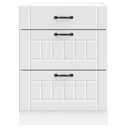 Кухненски шкаф Lucca Бяла инженерна дървесина