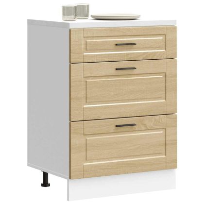 Кухненски шкаф Porto, дъб сонома, инженерно дърво