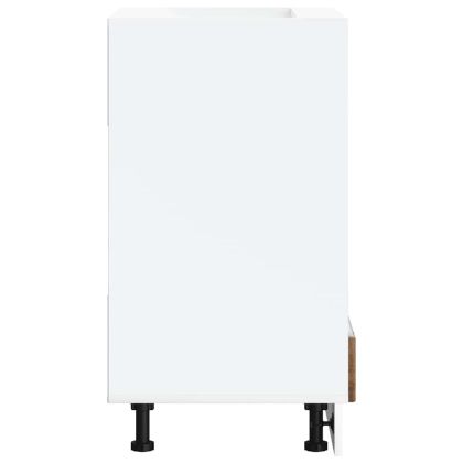 Шкаф за фурна, Kalmar, опушен дъб, инженерно дърво