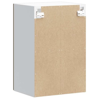 Кухненски стенен шкаф с стъклена врата, Kalmar, инженерно дърво