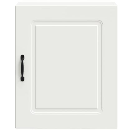 Кухненски стенен шкаф, Kalmar, бял, инженерно дърво