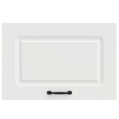 Кухненски стенен шкаф, Kalmar, бял, инженерно дърво