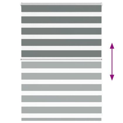 Зеброва щора 115x100 см Ширина на плата 110,9 см Полиестер