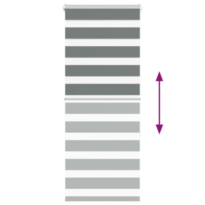 Зеброва щора 55x150 см Ширина на плата 50,9 см Полиестер