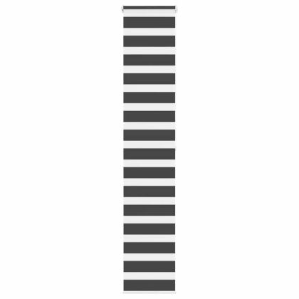 Зеброва щора черна 50x200 см ширина на плата 45,9 cm полиестер