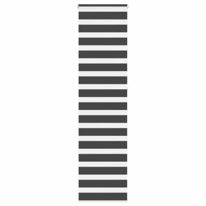 Зеброва щора черна 60x230 см ширина на плата 55,9 cm полиестер