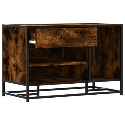 Пейка за обувки опушен дъб Инженерна дървесина и метал