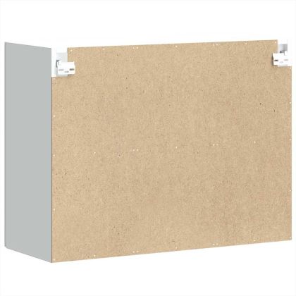 Кухненски стенен шкаф с стъклена врата, Kalmar, инженерно дърво