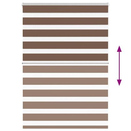 Зеброва щора 105x150 см Ширина на плата 100,9 см полиестер