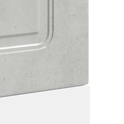 Панел за съдомиялна машина, Kalmar, бетонно сив инженерно дърво