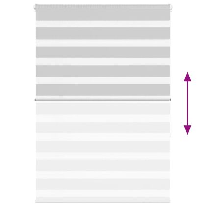Зеброва щора 115x150 см Ширина на плата 110,9 см Полиестер