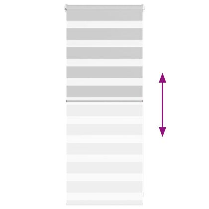 Зеброва щора 65x100 см Ширина на плата 60,9 см Полиестер