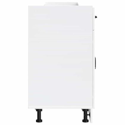 Кухненски шкаф Lucca Бяла инженерна дървесина