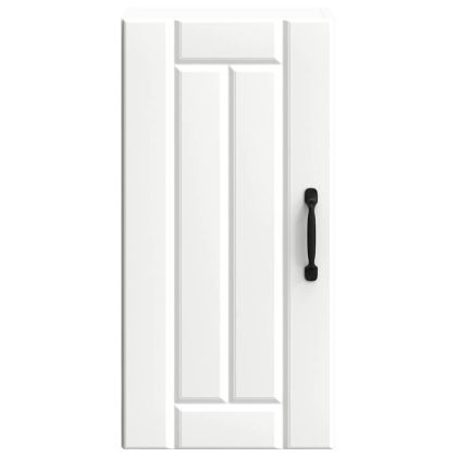 Кухненски стенен шкаф Lucca, бял, инженерно дърво