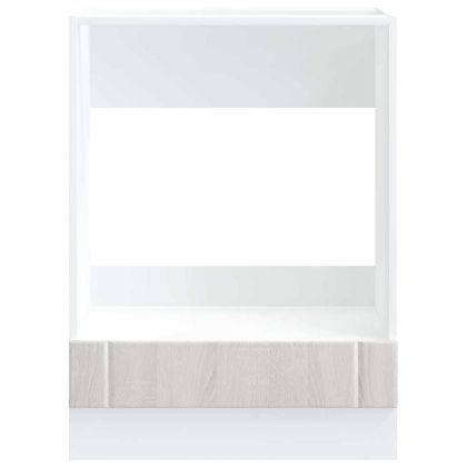 Шкаф за фурна, Lucca, сив сонома, инженерно дърво