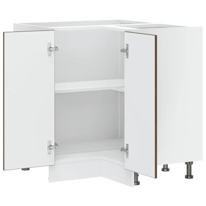 Кухненски ъглов шкаф Lucca, кафяв дъб, инженерно дърво