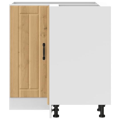 Кухненски ъглов шкаф Lucca, дъб артизан, инженерно дърво